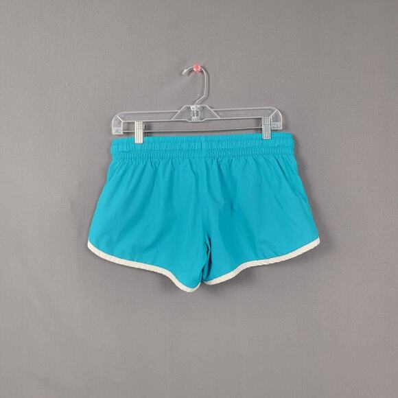 Nike Turquoise Shorts M Drawstring Lined Sporty - Picture 3 of 9